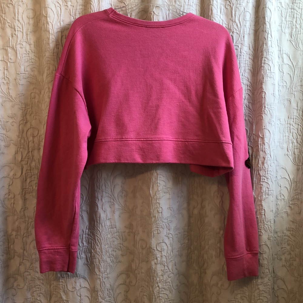 *HOST PICK* - Zara cropped sweatshirt with sequenced flower patches - Picture 12 of 12
